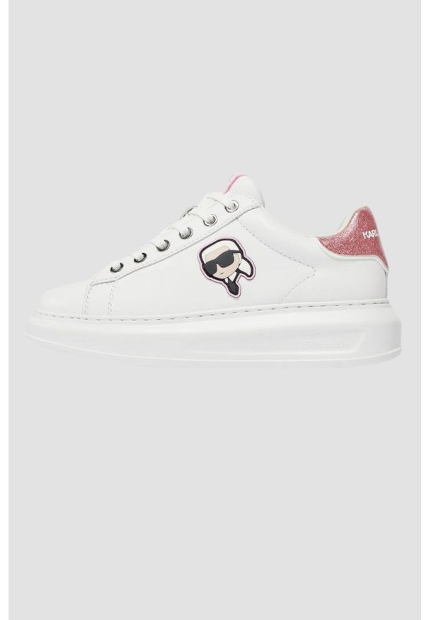 Karl Lagerfeld - KARL LAGERFELD Białe sneakersy Kapri Nft Lo Lace, Rozmiar 41. Kolor: biały