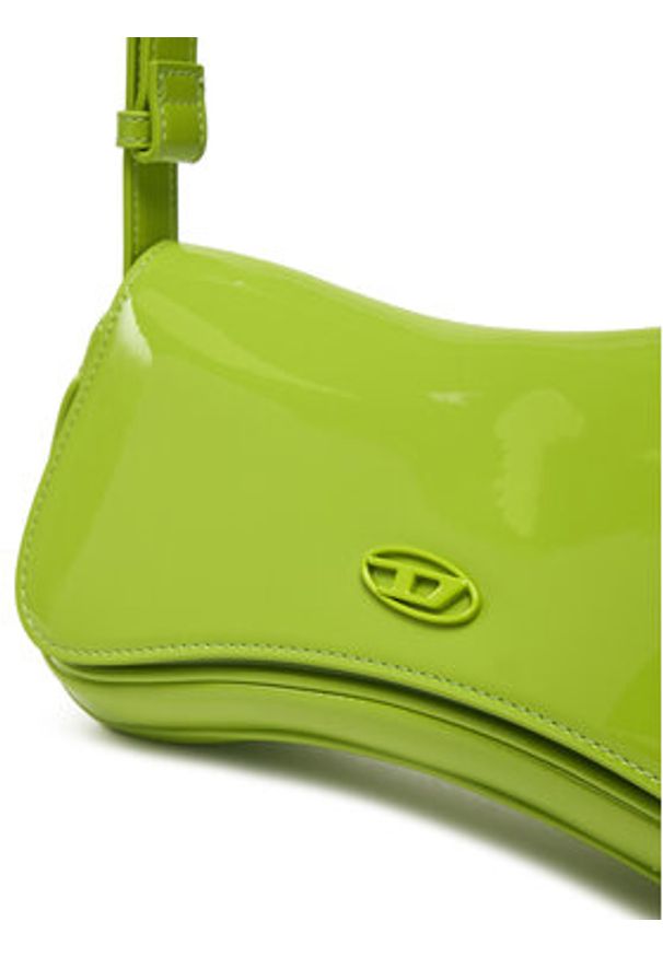 Diesel Torebka X10202 P6255 Zielony. Kolor: zielony. Materiał: lakierowane, skórzane