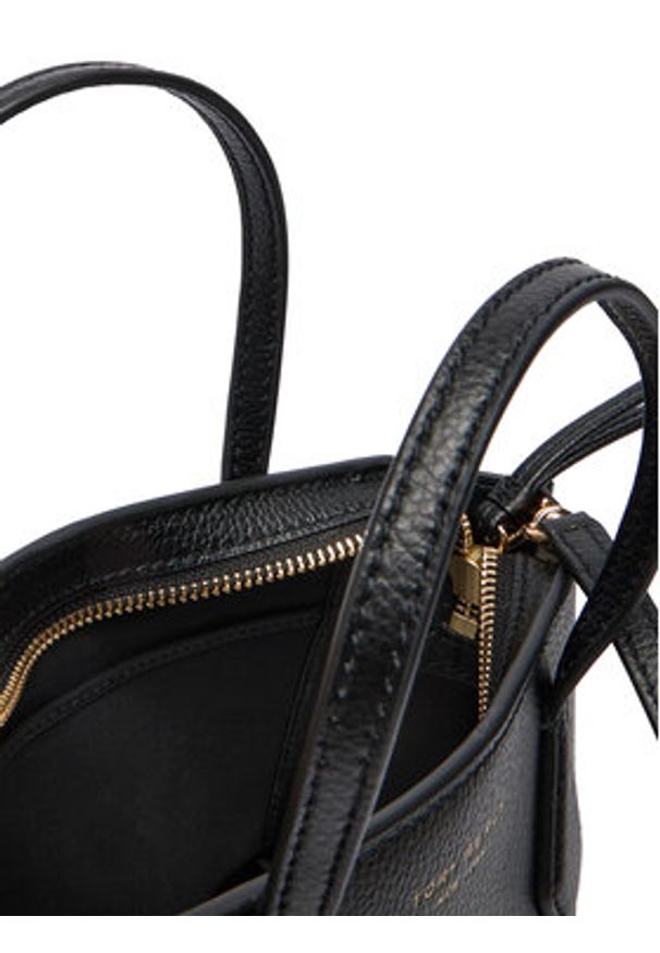 Tory Burch Torebka Perry Mini Tote 175548 Czarny. Kolor: czarny. Materiał: skórzane