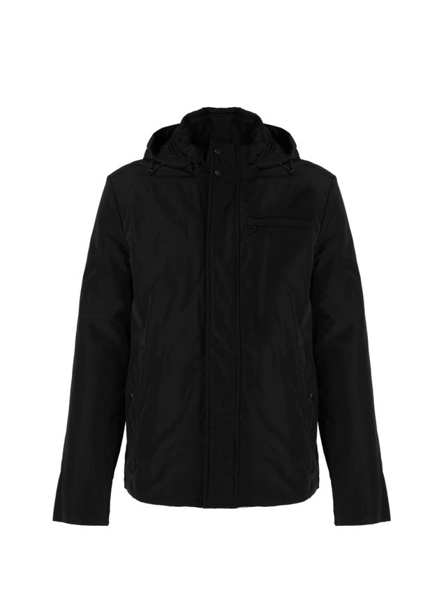 Geox Kurtka "Kennet" | M2620L T2882 | Mężczyzna | Czarny. Okazja: na co dzień. Kolor: czarny. Materiał: poliester. Styl: elegancki, casual