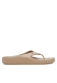 TOMMY HILFIGER - Tommy Hilfiger Japonki Th Comfort Beach Sandal FW0FW08522 Beżowy. Kolor: beżowy