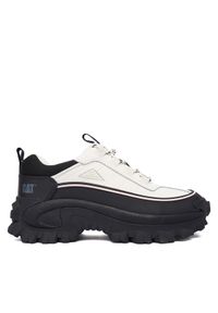 CAT Footwear Sneakersy Intruder Galosh 2.0 Low Waterproof P111557 Biały. Kolor: biały. Materiał: skóra