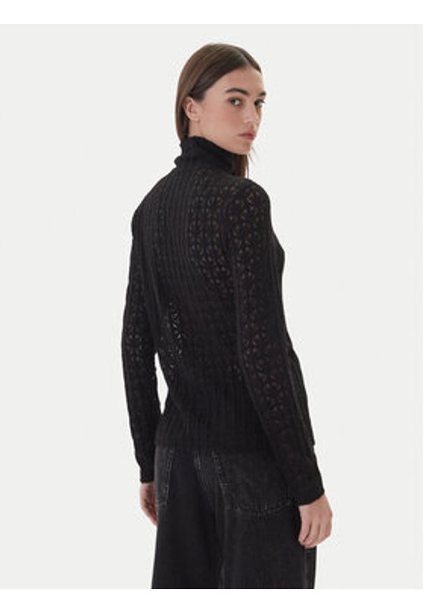 Pinko - PINKO Bluzka Rufina 105979 A2YI Czarny Regular Fit. Kolor: czarny. Materiał: syntetyk