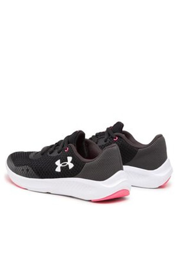 Under Armour Buty do biegania Ua Charged Pursuit 3 3025011-001 Czarny. Kolor: czarny. Materiał: materiał