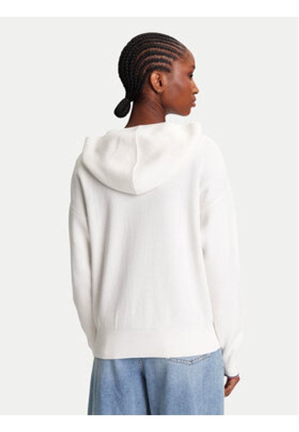 TOMMY HILFIGER - Tommy Hilfiger Kardigan WW0WW42018 Écru Regular Fit. Materiał: bawełna