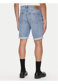 Calvin Klein Jeans Szorty jeansowe J30J327516 Niebieski Slim Fit. Kolor: niebieski. Materiał: bawełna #4