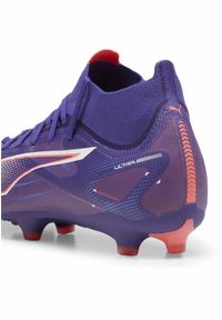 Puma - Damskie buty piłkarskie ULTRA 5 MATCH+ FG/AG PUMA. Kolor: biały, różowy, niebieski, wielokolorowy. Sport: piłka nożna