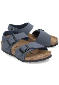 Buty do chodzenia dla dzieci Birkenstock New York. Zapięcie: klamry. Kolor: wielokolorowy. Materiał: syntetyk, tkanina, materiał