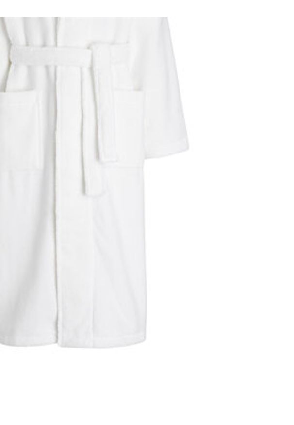 Polo Ralph Lauren Szlafrok 714899683002 Biały. Typ kołnierza: polo. Kolor: biały. Materiał: bawełna