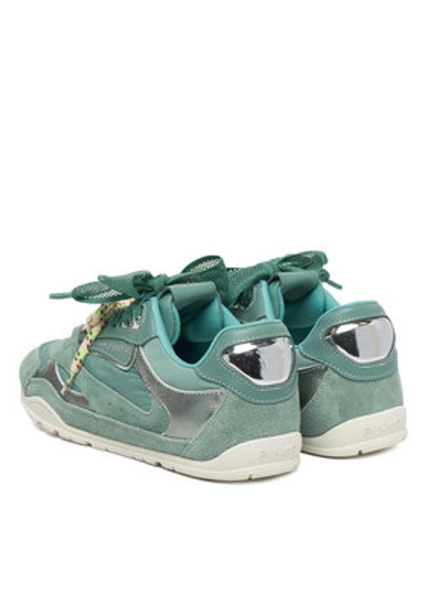 Pinko - PINKO Sneakersy Yulia 01 SS0185 P076 Zielony. Kolor: zielony. Materiał: materiał
