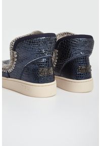 Mou - Śniegowce damskie skórzane MOU. Materiał: skóra #3