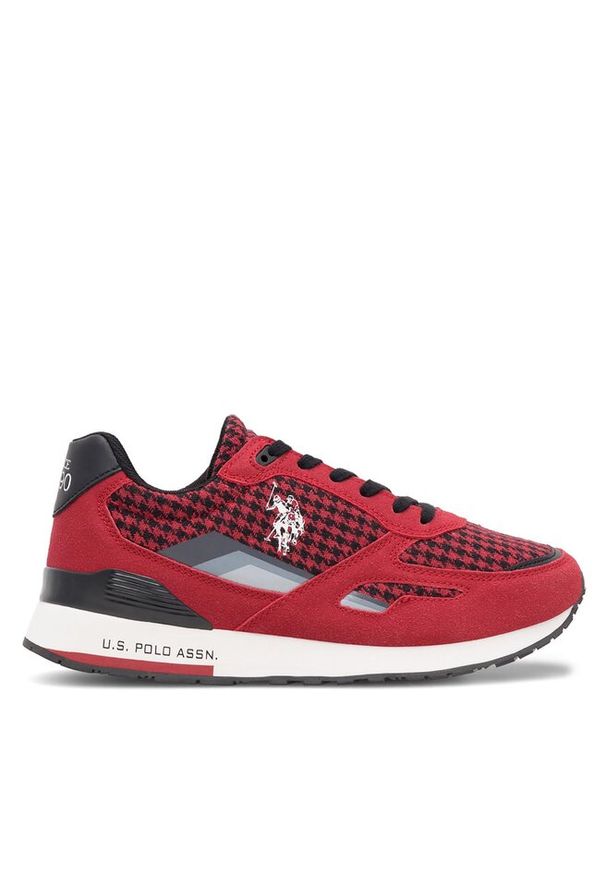 Sneakersy U.S. Polo Assn.. Kolor: czerwony