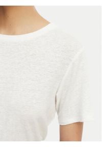 Weekend Max Mara T-Shirt Pelota 2615941052 Biały Regular Fit. Kolor: biały. Materiał: len #4