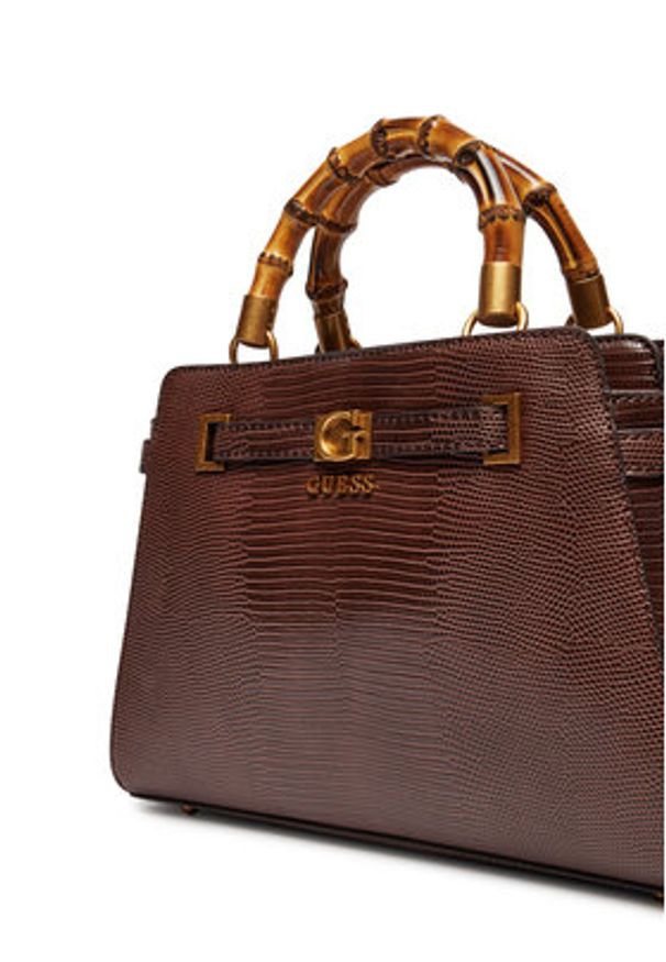 Guess Torebka HWKB95 06060 Brązowy. Kolor: brązowy. Materiał: skórzane