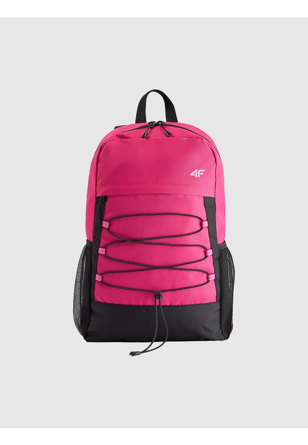 4f - 4F Plecak (18 L) dziecięcy - różowy Uniwersalny. Kolor: różowy. Materiał: materiał. Styl: casual