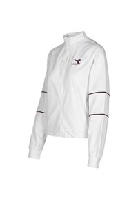 Diadora - Zestaw dresowy damski DIADORA L.TRACKSUIT CHROMIA L. Kolor: biały. Materiał: dresówka