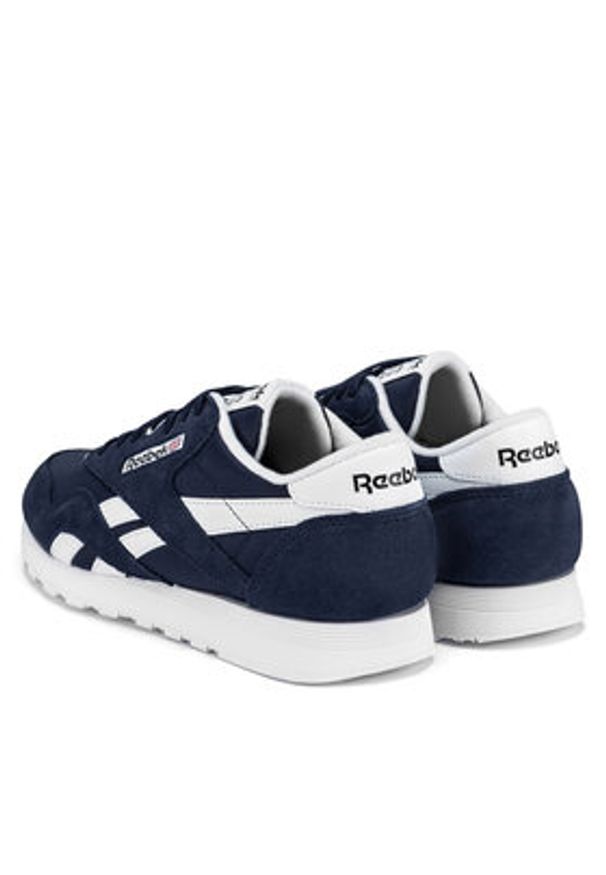 Reebok Sneakersy CLASSIC NYLON 100009276 Granatowy. Kolor: niebieski. Materiał: zamsz, skóra. Model: Reebok Nylon, Reebok Classic