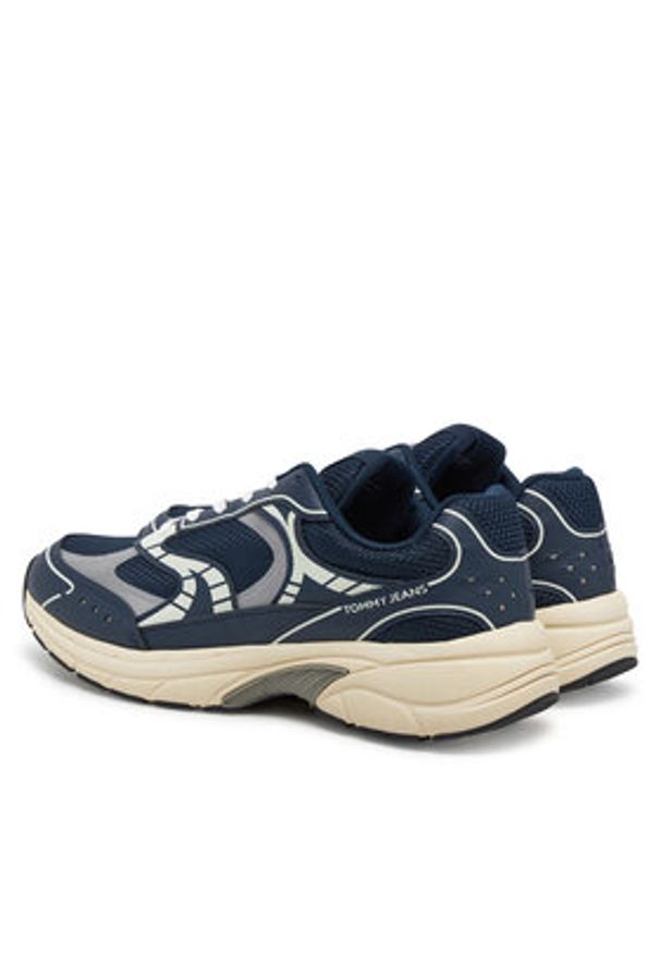 Tommy Jeans Sneakersy Archive'25 EM0EM01569 Granatowy. Kolor: niebieski. Materiał: materiał