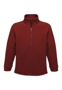 Regatta - Męski Polar Z Suwakiem Thor III. Kolor: czerwony. Materiał: polar. Sezon: zima. Styl: sportowy. Sport: turystyka piesza #1