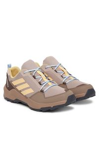 Adidas - adidas Trekkingi Terrex AX4S JR9061 Brązowy. Kolor: brązowy. Materiał: materiał #4