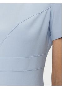 Tatuum Sukienka codzienna Warti T2417.196B Błękitny Regular Fit. Okazja: na co dzień. Kolor: niebieski. Materiał: syntetyk, wiskoza. Typ sukienki: proste. Styl: casual #5