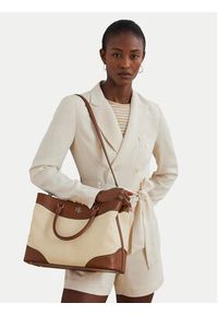 Lauren Ralph Lauren - LAUREN RALPH LAUREN Torebka Marcy 431966776001 Beżowy. Kolor: beżowy #4