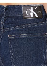 Calvin Klein Jeans Jeansy J20J221785 Granatowy Straight Fit. Kolor: niebieski