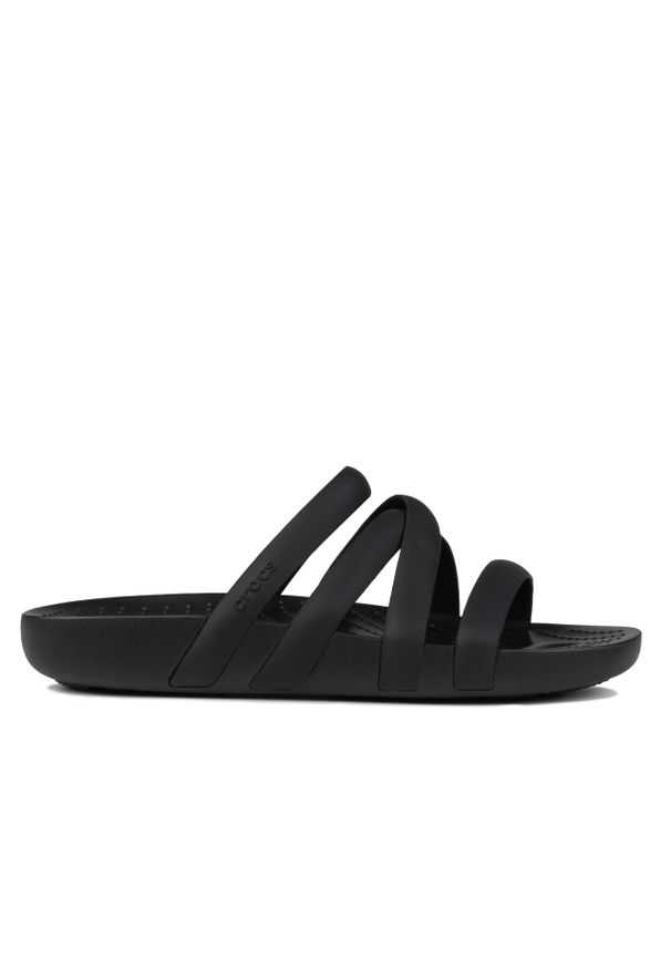 Sandały damskie do chodzenia Crocs SPLASH STRAPPY. Kolor: czarny. Styl: sportowy