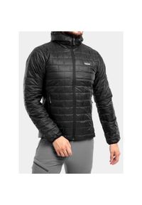 Ocieplana kurtka Patagonia Nano Puff Hoody - black S. Kolor: czarny. Sport: turystyka piesza