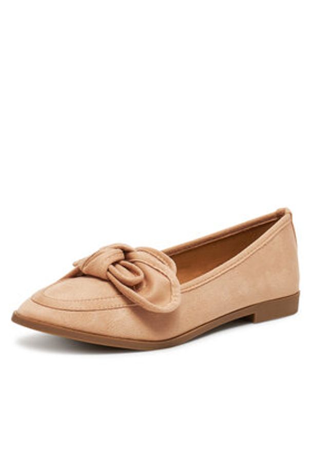 DeeZee Półbuty EBG-3883 Różowy. Kolor: różowy. Materiał: materiał