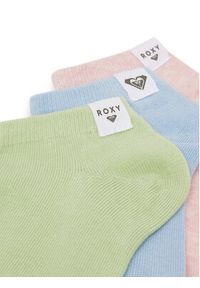 Roxy Skarpety AS_ROXY_09S_SS25 (3-PACK) Kolorowy. Materiał: bawełna, materiał. Wzór: kolorowy