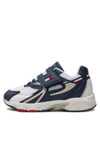 TOMMY HILFIGER - Tommy Hilfiger Sneakersy T1B9-33385-1697 M Niebieski. Kolor: niebieski #4