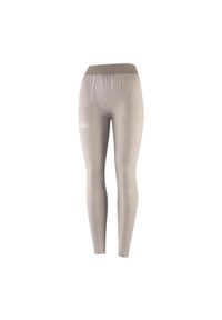 Spodnie damskie do spania z dodatkiem lnu Brubeck COMFORT NIGHT. Kolor: beżowy. Materiał: lyocell, len, poliester. Sezon: lato. Sport: turystyka piesza