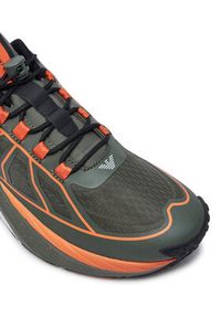 EA7 Emporio Armani Sneakersy X8X193 XK408 U249 Khaki. Kolor: brązowy. Materiał: materiał #3