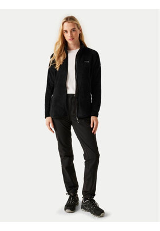 Regatta Polar Lakara Fluffy RWA656 Czarny Regular Fit. Kolor: czarny. Materiał: syntetyk