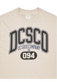 DC Shoes T-Shirt Elective EDYZT04361 Beżowy Regular Fit. Kolor: beżowy. Materiał: bawełna #7