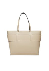 Armani Exchange Torebka 949127 0A874 U1092 Beżowy. Kolor: beżowy. Materiał: skórzane #4