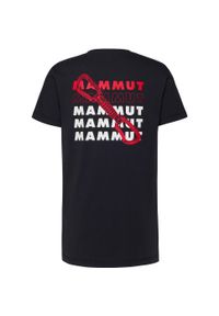 Koszulka bawełniana męska Mammut Massone T-Shirt Quickdraw. Kolor: wielokolorowy, czarny, szary. Materiał: bawełna