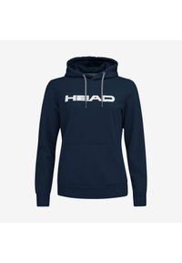 Head - Bluza z kapturem damska Club Rosie. Typ kołnierza: kaptur. Kolor: niebieski. Materiał: bawełna, materiał, tkanina, poliester