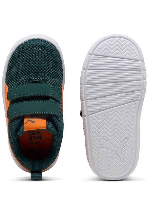 Adidasy Puma Courtflex V3 Mesh Inf Clyde Royal-puma W, Dzieci. Okazja: na uczelnię. Kolor: zielony. Materiał: mesh. Sport: joga i pilates