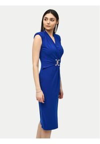 Joseph Ribkoff Sukienka koktajlowa 242711 Niebieski Slim Fit. Kolor: niebieski. Materiał: syntetyk. Styl: wizytowy #1