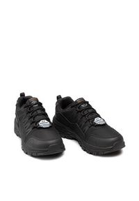 skechers - Skechers Sneakersy Fannter 200000EC/BLK Czarny. Kolor: czarny. Materiał: materiał #2