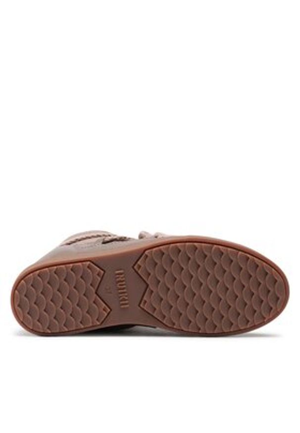 Inuikii Śniegowce Classic Wedge 75203-005 Brązowy. Kolor: brązowy. Materiał: zamsz, skóra