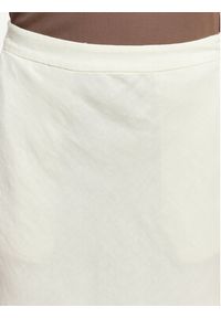 GANT - Gant Spódnica midi 4400231 Biały Regular Fit. Kolor: biały. Materiał: len #2