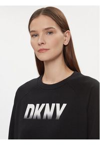 DKNY Sport Bluza DP3T9623 Czarny Relaxed Fit. Kolor: czarny. Materiał: bawełna, syntetyk. Styl: sportowy #5