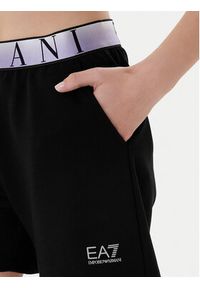 EA7 Emporio Armani Szorty sportowe 7W001153 AF12501 UC001 Czarny Regular Fit. Kolor: czarny. Materiał: syntetyk #3