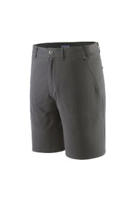 Spodenki męskie Patagonia Terravia Trail 10". Kolor: szary. Długość: krótkie. Sezon: lato