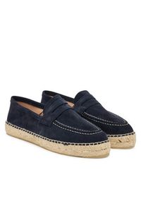 Manebi Espadryle Hamptons K 1.5 LW Granatowy. Kolor: niebieski. Materiał: zamsz, skóra #3