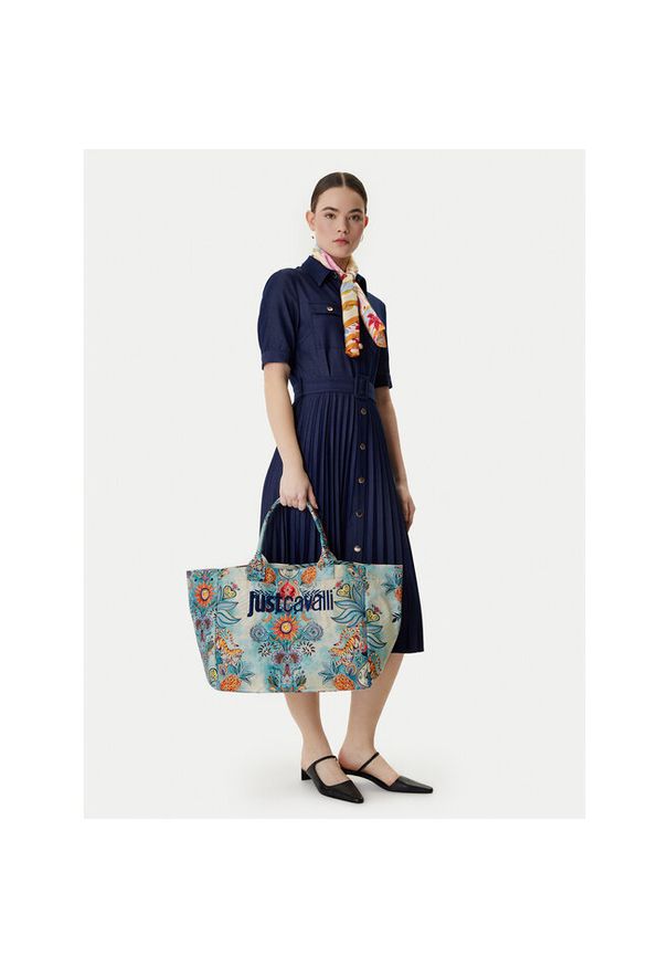 Torebka Just Cavalli. Wzór: kolorowy