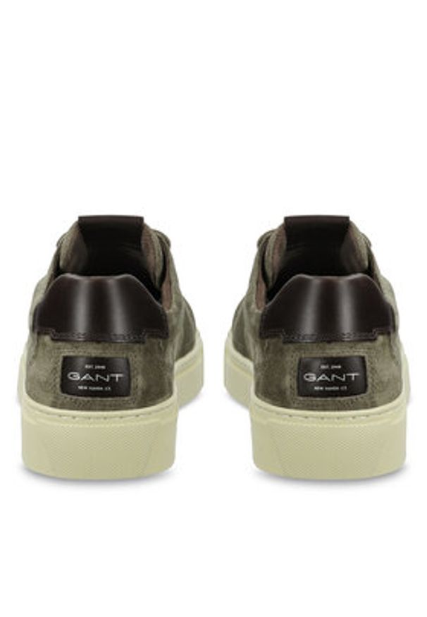 GANT - Gant Sneakersy 31633020 Khaki. Kolor: brązowy. Materiał: zamsz, skóra
